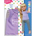 Fibre Craft Springfield Collection Purple/Grey Yoga Outfit