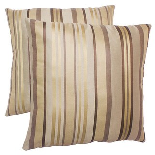 Abbyson Living Aroma 18-inch Cream Decorative Pillows (Set of 2)