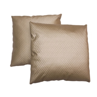 Abbyson Living Isabella 18-inch Gold Patterned Decorative Pillows (Set of 2)