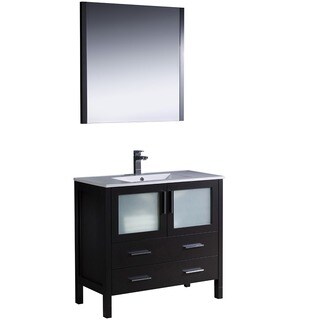 Fresca Torino 36-inch Espresso Modern Bathroom Vanity with Undermount Sink