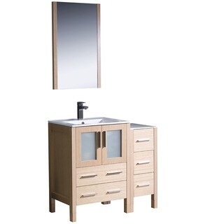 Fresca Torino 36-inch Light Oak Bathroom Vanity