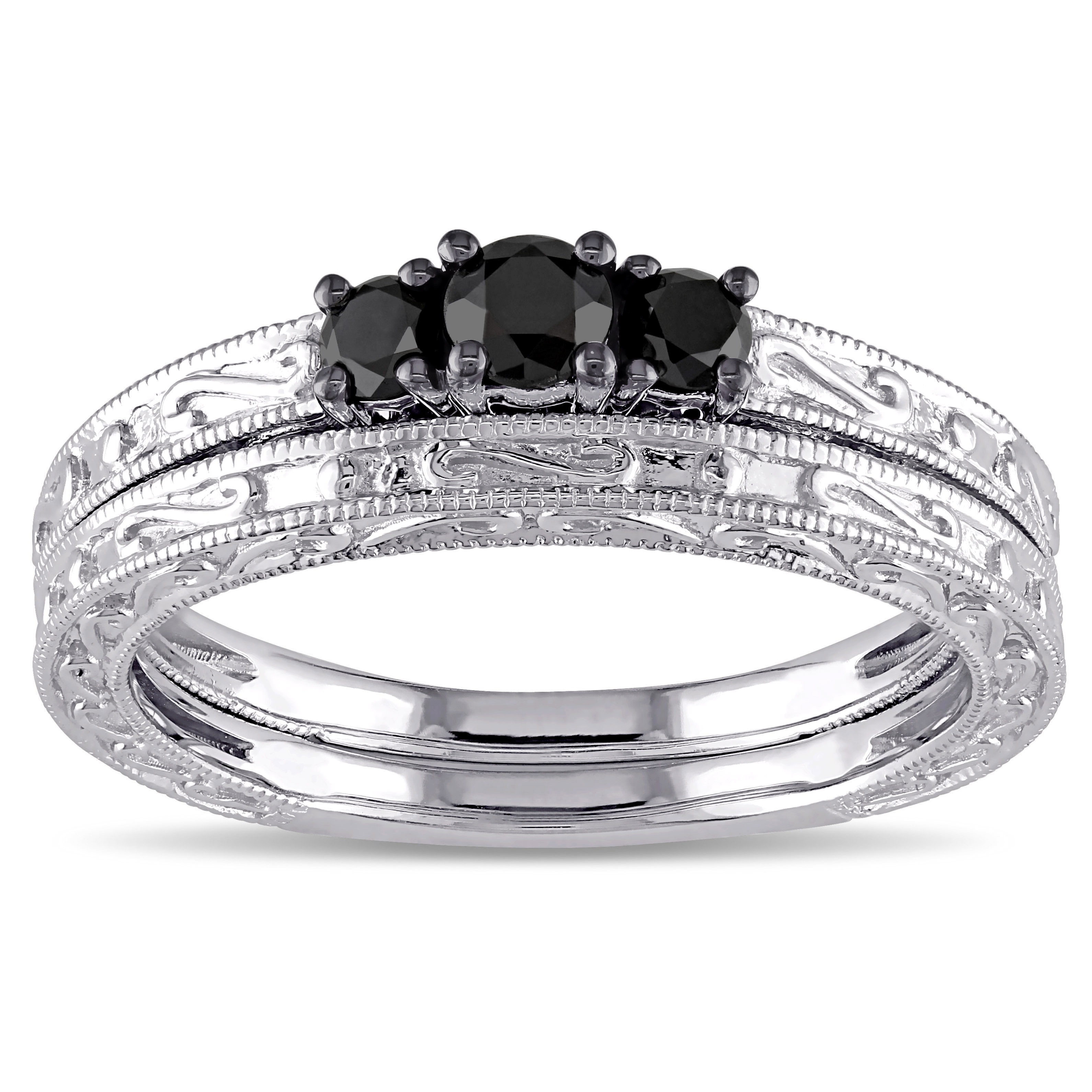 Black Wedding Rings Buy Engagement Rings, Bridal Sets