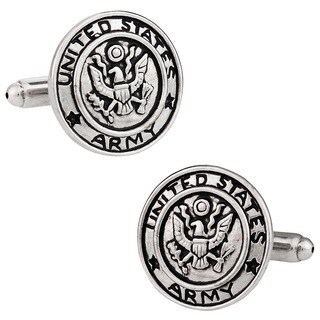 Cuff Daddy Silvertone US Army Cuff Links