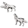 Cuff Daddy Silvertone Howling Wolf Cuff Links