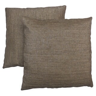 Abbyson Living Aspen 18-inch Light Two-tone Brown Decorative Pillows (Set of 2)
