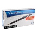 Paper Mate Flexgrip Elite Retractable Medium Point 1.0 mm Ballpoint Pens (Pack of 12)