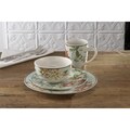 Waverly Fawn Hill Blue 16-piece Dinnerware Set