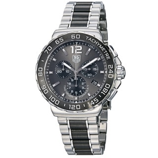 tag heuer formula 1 grey dial