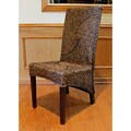 'Lambada' Hyacinth Woven High Back Chairs (Set of 2)