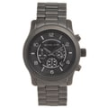 Michael Kors Men's Gunmetal 'Runway' Chronograph Watch