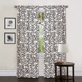 Lush Decor Silver 84-inch Ventura Curtain Panel