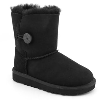 Ugg Australia Toddler 'Bailey Button' Regular Suede Boots