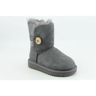 Ugg Australia Girl's 'Bailey Button' Regular Suede Boots