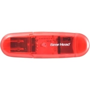 Gear Head CR3200MSDRED USB 2.0 Flash Reader