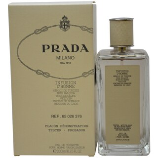 Prada 'Milano Infusion d'Homme' Men's 6.75-ounce Eau de Toilette Spray (Tester)