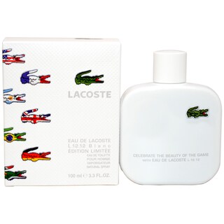 Lacoste 'Eau De Lacoste L.12.12 Blanc' Men's 3.3-ounce Eau De Toilette Spray (Limited Edition)