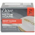 Dove Deep Clean Body and Face Bar 2 x 4.25-ounce Soap