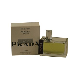 Prada 'Prada Amber' Women's 2.7-ounce Eau De Parfum Spray (Tester)