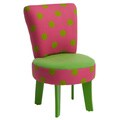 Christopher Knight Home Elizabeth Kids' Green/ Pink Chair