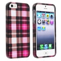 BasAcc Hot Pink Checker Snap-on Case for Apple iPhone 5