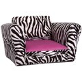 Christopher Knight Home Jordana Kids' Zebra/ Pink Club Chair
