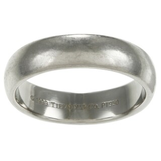 Platinum Men's Tiffany Estate Wedding Band