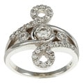 14k White Gold 3/5ct TDW Diamond Estate Ring (F-G, SI1-SI2)