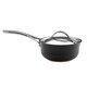 Anolon Nouvelle Copper Hard-anodized Nonstick 2 1/2-quart Dark Grey Covered Saucier