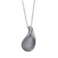 Sterling Silver 1/10ct TDW White Diamond Slide Necklace (J-K, I2-I3)