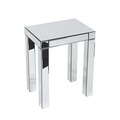 Ave Six 'Reflections' Mirrored Accent Table
