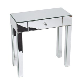 Ave Six 'Reflections' Mirrored Foyer Table