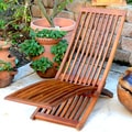 Reclaimed Teak Adjustable Folding Lounger (Indonesia)