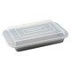 Farberware Nonstick Bakeware 9 x 13-inch Grey Covered Rectangular Cake Pan