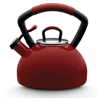 KitchenAid 51632 Red 2.25-quart. Porcelain Enamel Tea Kettle