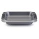 Anolon Advanced Nonstick Bakeware 9-inch Grey with Silicone Grips Square Cake Pan