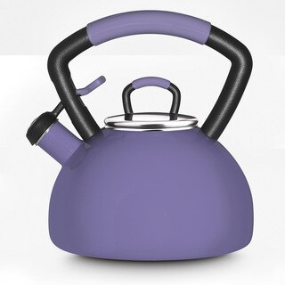 KitchenAid 2.25-quart Porcelain Enamel Lilac Whistling Teakettle