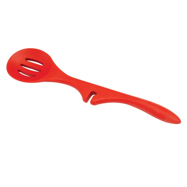 Rachael Ray Tools and Gadgets Red Lazy Slotted Spoon