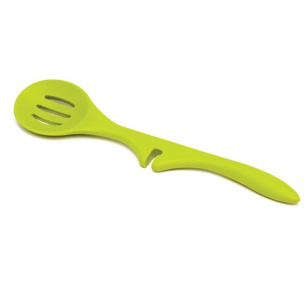 Rachael Ray Tools Green Lazy Slotted Spoon