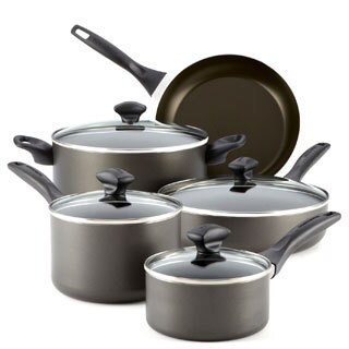 Farberware Charcoal 12-piece Cookware Set