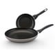 Farberware Dishwasher Safe Nonstick Aluminum 8-inch and 10-inch 2-piece Champagne Skillet Set