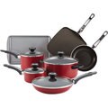 Farberware Red Nonstick 12-piece Set