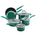 Rachael Ray Porcelain II Fennel 10-piece Cookware Set