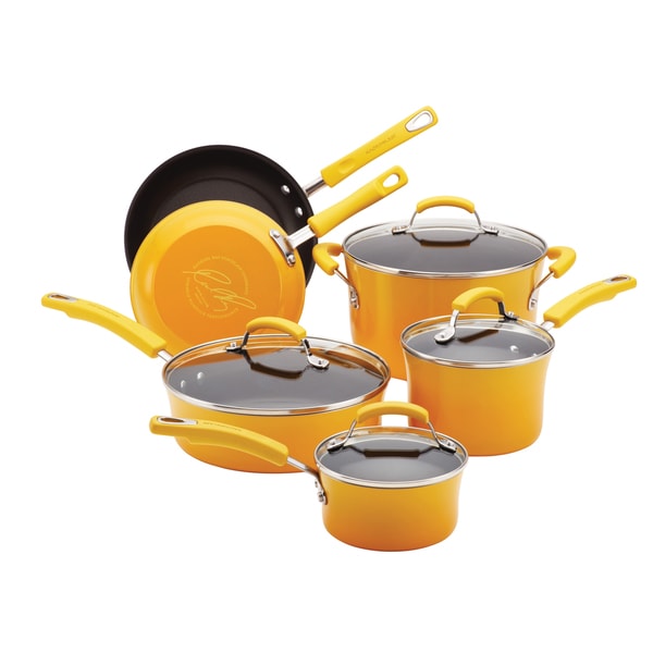 rachael-ray-porcelain-ii-yellow-10-piece-cookware-set-with-20-mail
