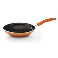 Rachael Ray Hard Enamel Cookware Orange Two-Tone 10-inch Skillet
