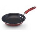 Rachael Ray Hard Enamel Cookware Red Two-Tone 8.5-Inch Skillet