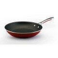 KitchenAid Gourmet Porcelain Nonstick 12.5-Inch Red Skillet