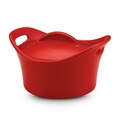 Rachael Ray Stoneware 'Souped Up Bowl' 18-ounce Covered Mini Round Baking Dish