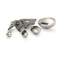 Anolon Gadgets 4-piece Grey Measuring Spoons Set