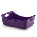 Rachael Ray Stoneware Purple 9x13-inch Lasagna Lover Roaster