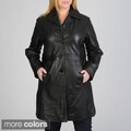 Excelled Women's Plus Size Leather Walker